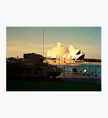 Opera House and little Tank Photographic Print
