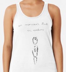 A Sad Man in a Suit - Un Monsieur Triste en Costume - Patriot Tv Show Racerback Tank Top