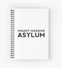 Outlast - Mount Massive Asylum Spiral Notebook