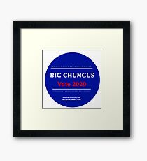 Vote Chungus Framed Print