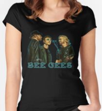 Bee Gees Women's Fitted Scoop T-Shirt