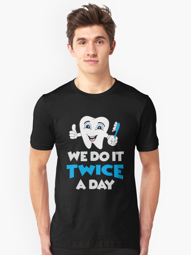 Dentists Do It Twice A Day Dentist Funn Sweatshirt