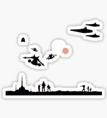 Starwars Minimalist Sticker