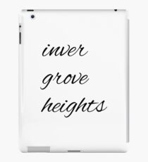 inver grove heights iPad Case/Skin