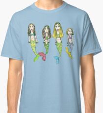 Tane's Drawing of My Girls as Mermaids Classic T-Shirt