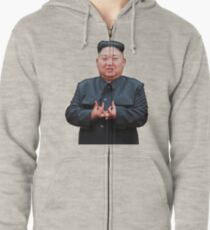 Sudadera con capucha y cremallera Kim Jong Izz-Ung