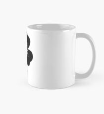 Pinch Proof dark clover leaf design Mug