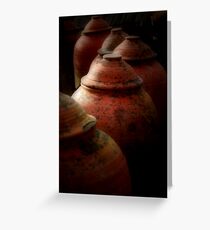 Pots Greeting Card