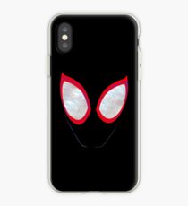 Vinilo o funda para iPhone Miles Spider-Verse Espacio negativo Ojos de Brooklyn