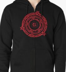 Gremory Clan Magic Circle Zipped Hoodie