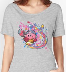 Kirby is a true artist Women's Relaxed Fit T-Shirt