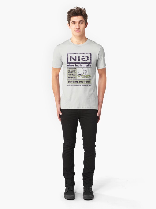 Alternate view of Nine Inch Grails Slim Fit T-Shirt