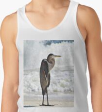 Pensacola Beach Great Blue Heron 1 Men's Tank Top