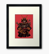 Dead Samurai Framed Print
