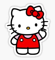 Pegatina Hola gatito