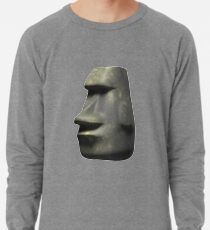 Moai Emoji Lightweight Sweatshirt