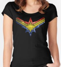 Punch Holes in the Sky Women's Fitted Scoop T-Shirt