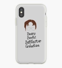 Vinilo o funda para iPhone Osos. Las remolachas Battlestar Galactica. Dwight Schrute la oficina