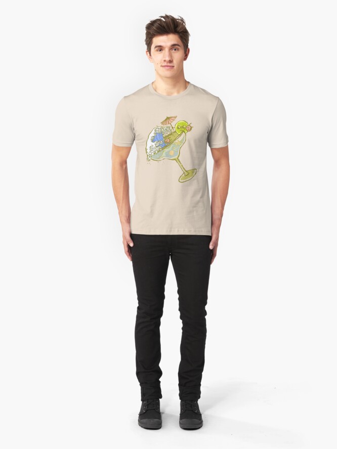 Alternate view of Spilled Drink Slim Fit T-Shirt