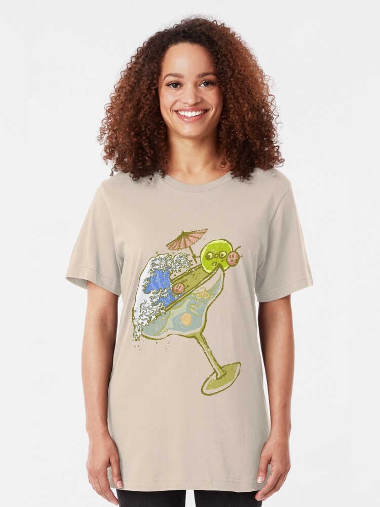 Alternate view of Spilled Drink Slim Fit T-Shirt