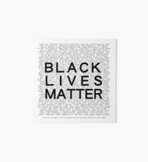 Black Lives Matter Art Board