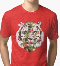 Tropischer Tiger Vintage T-Shirt