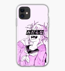 LEWD (PINK) - Sad Japanese Anime Aesthetic iPhone Case