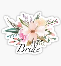 Blumenbraut Sticker