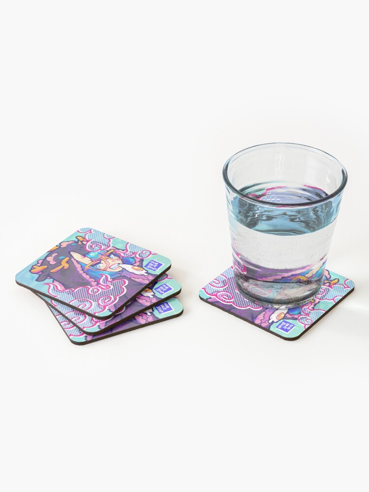 Alternate view of action Coasters (Set of 4)