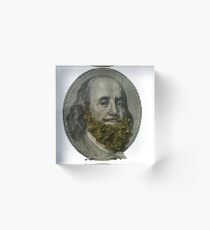 Benjamin Franklin Acrylic Block