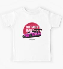 Drehgarage RX7 FD3s (pink) Kinder T-Shirt