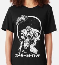 Interstellarer Kopfgeldjäger Slim Fit T-Shirt