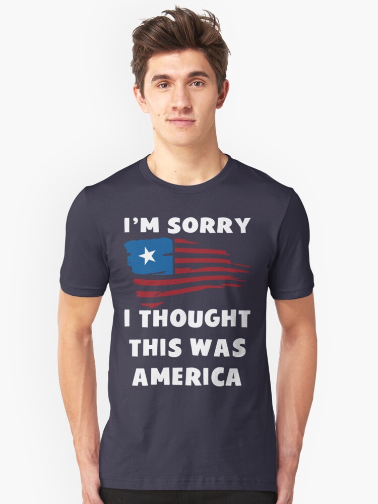 welcome to america t shirt