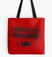 Vote Beeblebrox Tote Bag