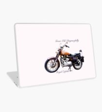 Vinilo para portátil Royal Enfield - envejecer desgraciadamente