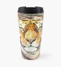 Taza de viaje El tigre arcoiris