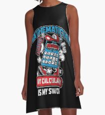 Math mental arithmetic A-Line Dress