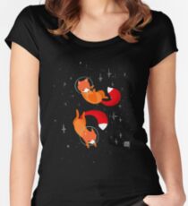 Renards de l'espace T-shirt échancré