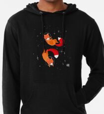 Weltraumfüchse Leichter Hoodie