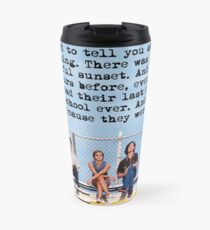 I wanted to tell you about us running Travel Mug