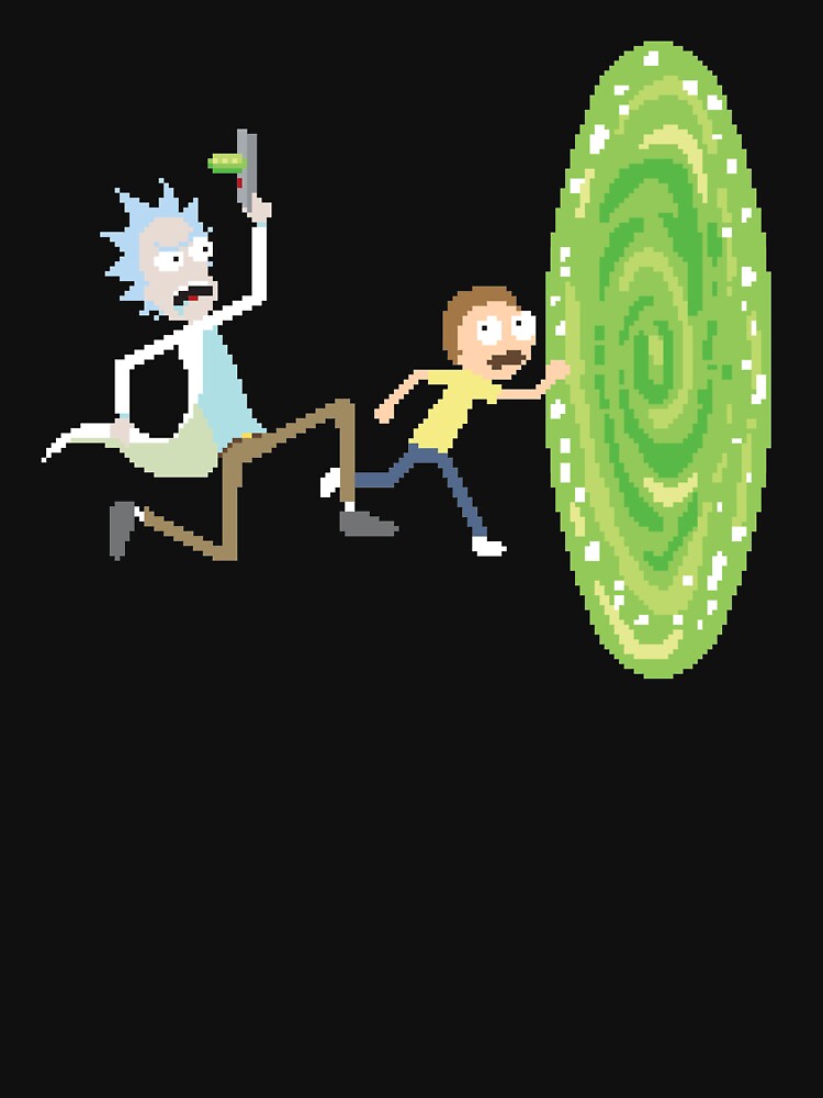 Rick and Morty Pixels - Pixel Rick! by carlhuber