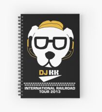 DJ KK- International Railroad Tour 2013 Spiral Notebook