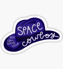 Space Cowboy Sticker