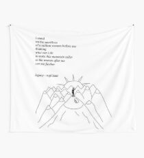 Legacy Rupi Kaur Wall Tapestry