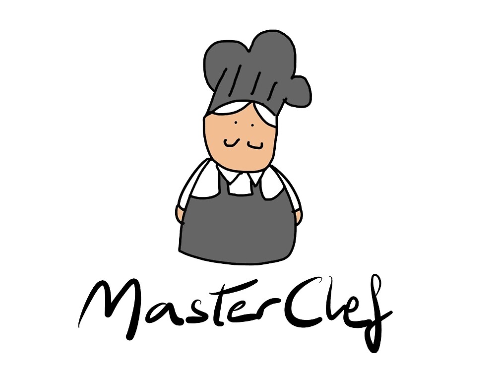 Master Chef drawing | Cook illustration by CovoStudio