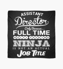Ninja Assistant Director Funny Tshirt Geschenkidee Tuch