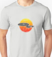 Galaxy D Class Starship 1701 - Light Unisex T-Shirt