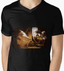 Shiny Knight Armour! Men's V-Neck T-Shirt