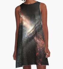 #astronomy, #galaxy, #nebula, #space, #exploration, #constellation, #dust, #science A-Line Dress