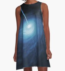 #galaxy, #nebula, #astronomy, #space, #exploration, #constellation, #dust, #science A-Line Dress